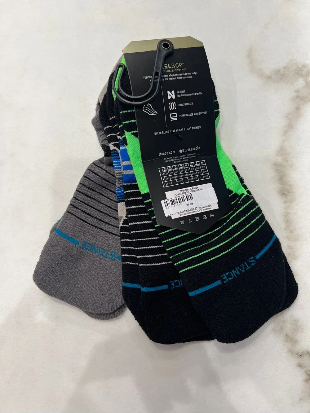 Stance three pair